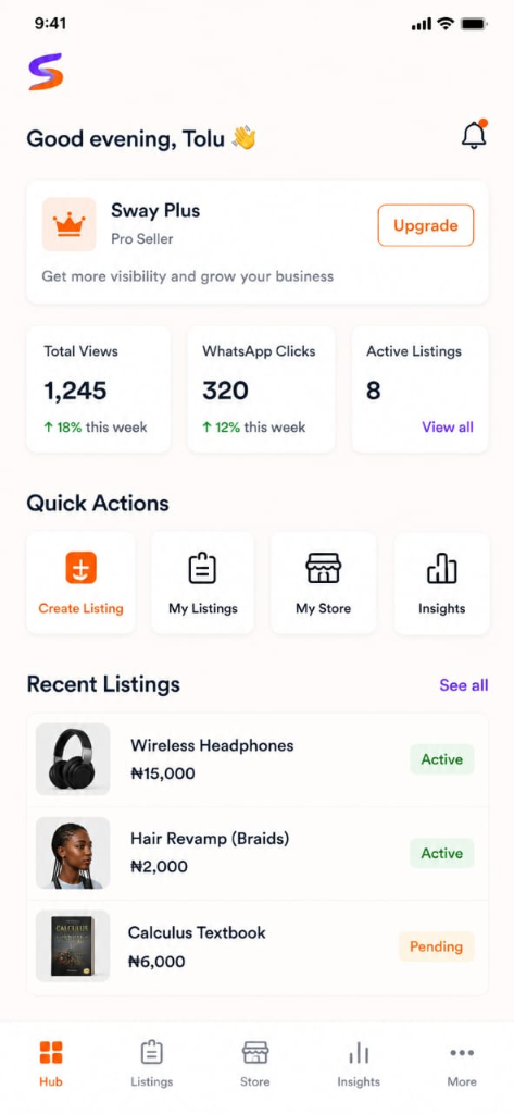 Seller View
